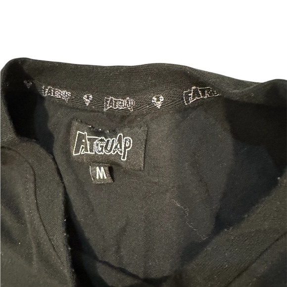 Black T-Shirt with Colorful Crown Design - Picture 2 of 3